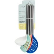 Wholesale - 5pc NYLON MULTICOLOR UTENSIL SET C/P 48, UPC: 192598836205